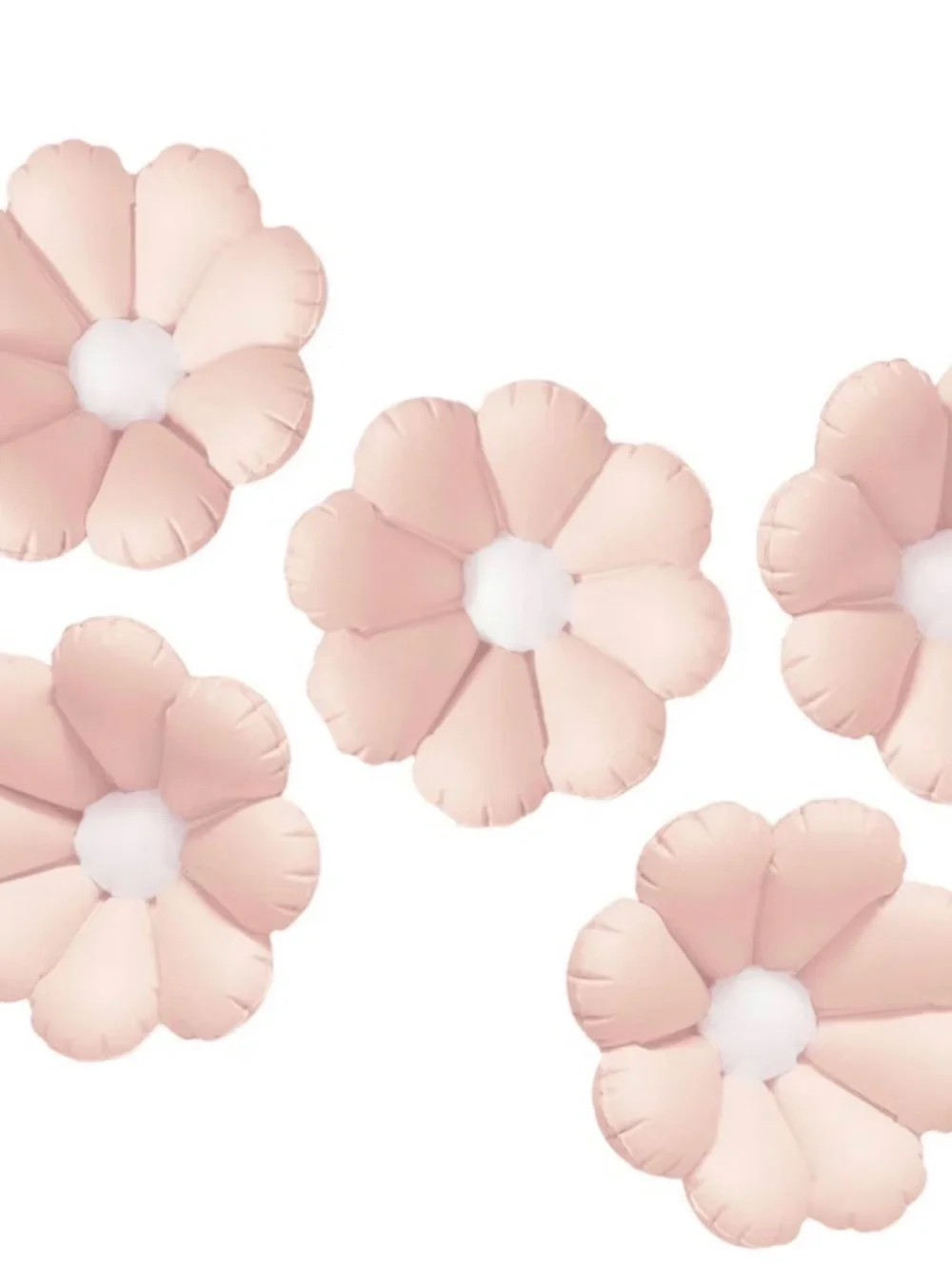 MINNIDIP 5ct Balloon Garland: Flower in Blush Matte FLOWERS ONLY NIB